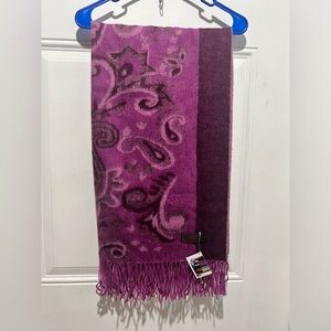 Pashmina 100% Cashmere Wrap/Scarf  72 x 27 Fringed Beautiful Colors